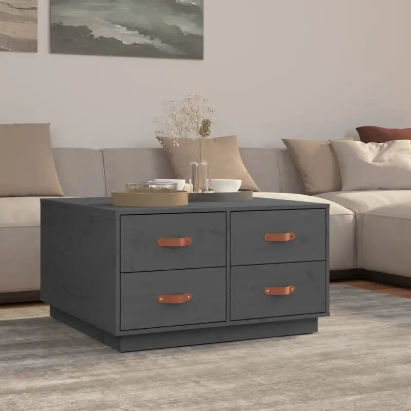 Salontafel van massief grenenhout voor een natuurlijk interieur - Salontafels