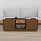 Salontafel van massief grenenhout voor een natuurlijke uitstraling - Honingbruin / 1 - Salontafels