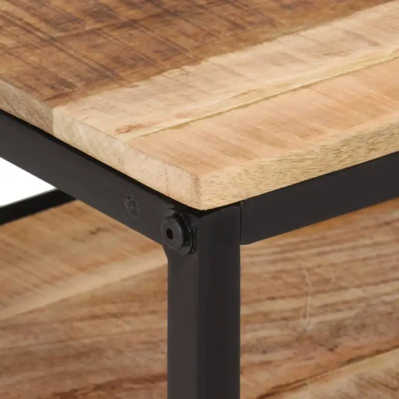 Salontafel van massief mangohout voor een robuuste uitstraling - Salontafels