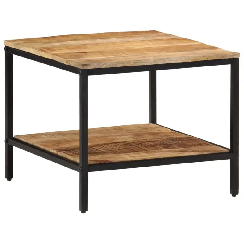 Salontafel van massief mangohout voor een robuuste uitstraling - 55 x 55 x 45 cm / 1 - Salontafels