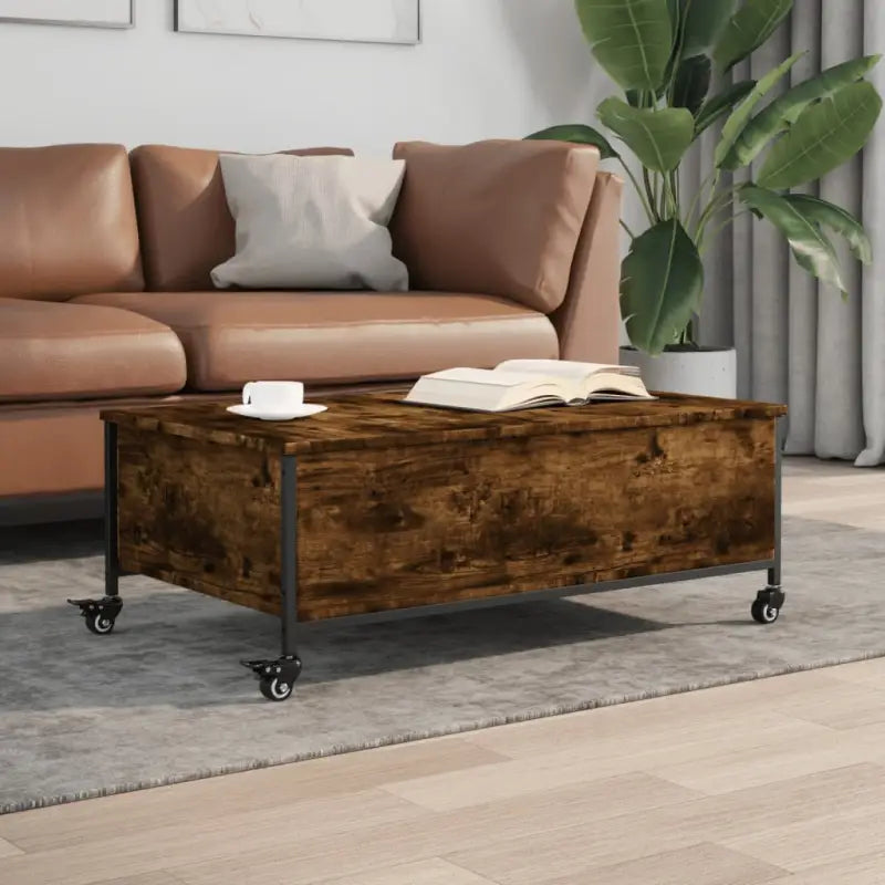 Salontafel van Sonoma Eiken voor stijlvolle en duurzame woonkamer``` - Gerookt eiken / 1 - Salontafels