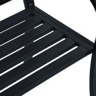 Schaduwrijke en duurzame tuinbank voor buitenplezier - Zwart / 1 / Zonder tafel - Tuinbanken