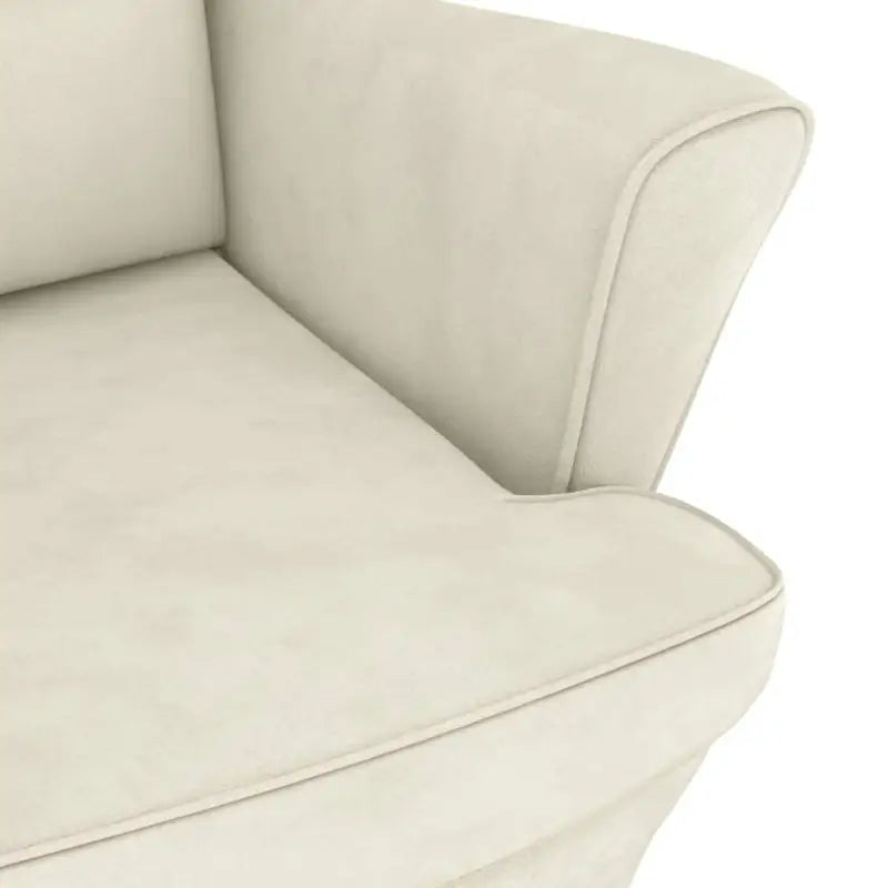 Schommelstoel met massief rubberwood poten voor stijl en comfort - Schommelstoelen
