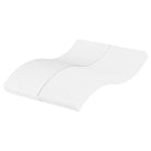 Schuimmatras met 22d PU-schuim en gebreide stof voor optimale steun - 140 x 190 cm / 1 - Matrassen