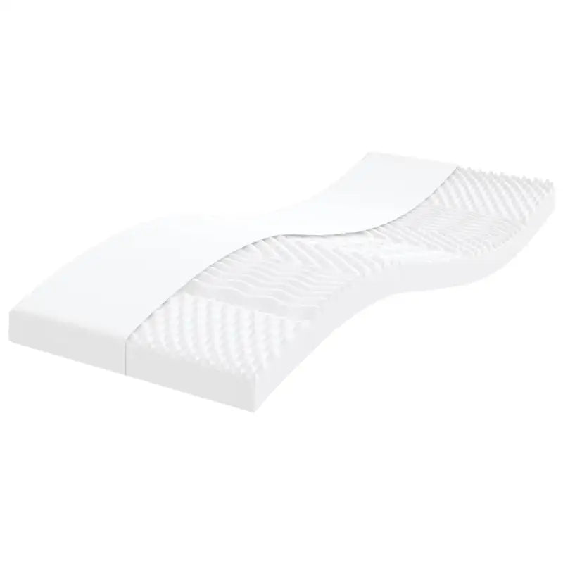 Schuimmatras met geweven stof en 24d Pu-schuim voor optimaal comfort - 80 x 220 cm / 1 - Matrassen
