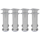 Set ronde bankpoten voor een moderne en stijlvolle uitstraling - 8 / 180 mm - Bank- en stoelpoten