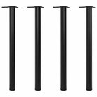 Set van vier kwalitatief hoogwaardige tafelpoten voor meubelvervanging - Zwart / 870 mm / 4 - Tafelpoten