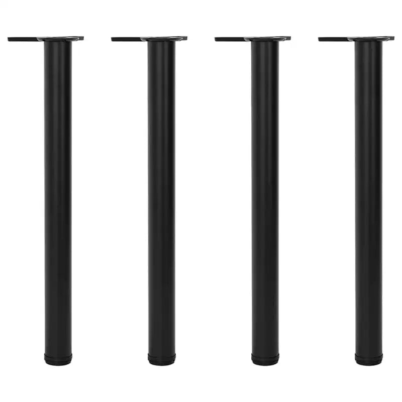 Set van vier kwalitatief hoogwaardige tafelpoten voor meubelvervanging - Zwart / 710 mm / 4 - Tafelpoten