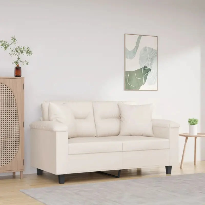 Sierkussens met duurzame microvezel voor stijl en comfort - Beige / 1 - Sierkussens