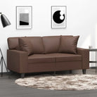 Sierkussens van duurzaam kunstleer voor stijl en comfort - Bruin / 1 - Sierkussens