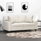 Sierkussens van duurzaam kunstleer voor stijl en comfort - Crème / 1 - Sierkussens