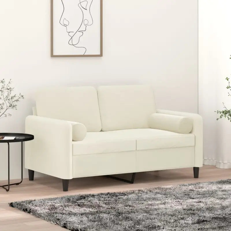 Sierkussens van fluweel voor een comfortabele en stijlvolle inrichting - Crème / 1 - Sierkussens