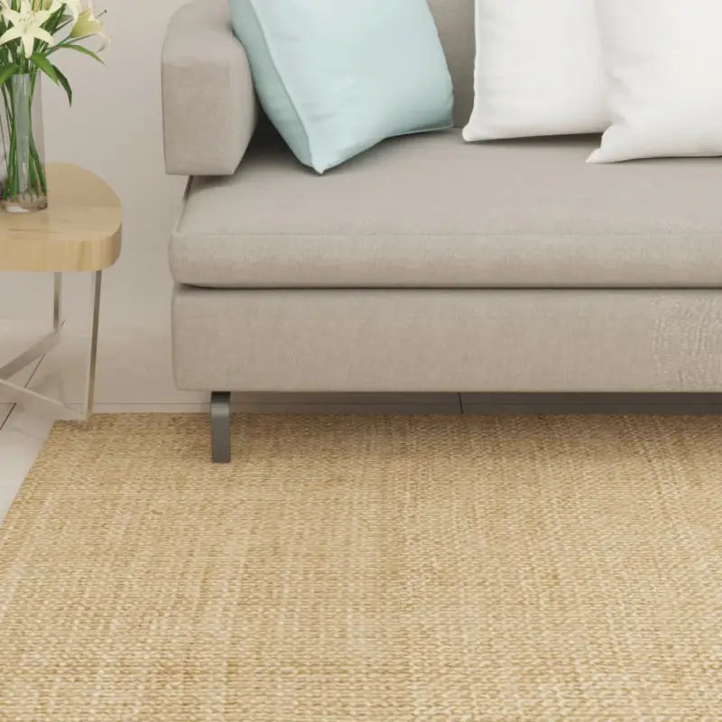 Sisal Vloerkleed met Prachtige Structuur voor Elke Kamer - Naturel / 80 x 150 cm - Vloerkleden