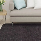 Sisal Vloerkleed met Prachtige Structuur voor Elke Kamer - Zwart / 66 x 350 cm - Vloerkleden
