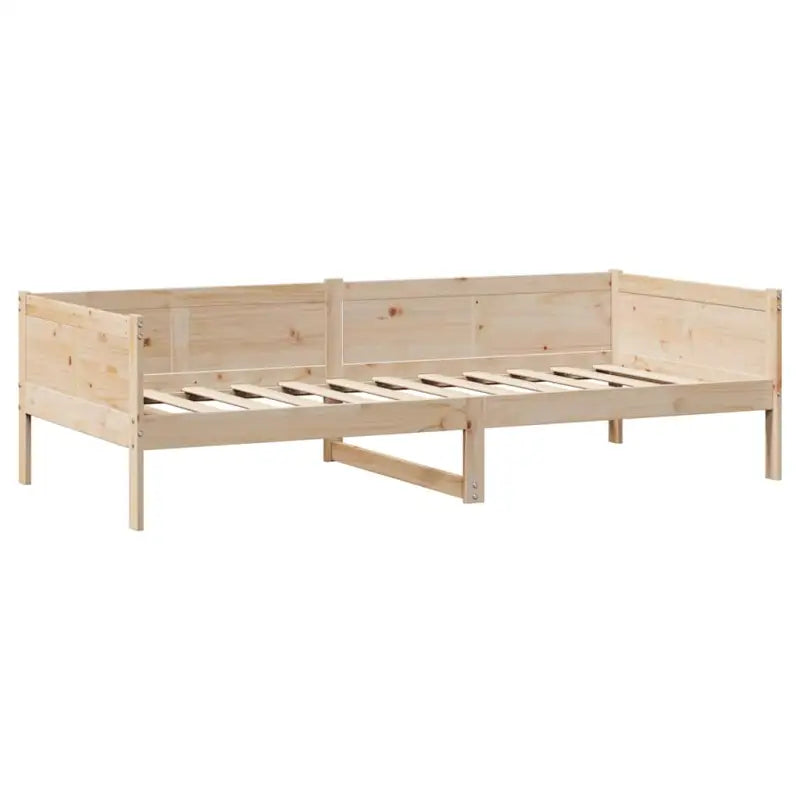 Slaapbank met lades in massief grenenhout met rustieke charme - Bedden & bedframes