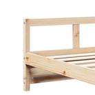 Slaapbank met massief grenenhout voor veelzijdig gebruik - Bedden & bedframes