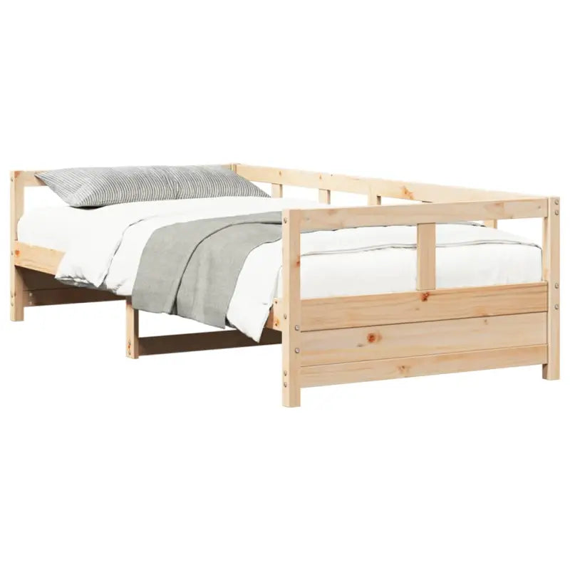 Slaapbank met massief grenenhout voor veelzijdig gebruik - Bedden & bedframes