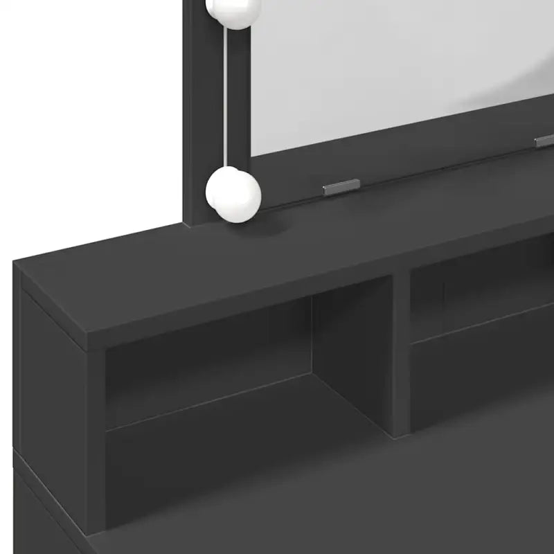 Slaapkamerkaptafel met bewerkt hout binnen handbereik - Slaapkamerkaptafels