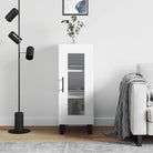Sonoma Eiken Dressoir in Bewerkt Hout met Tijdloze Look - Wit / 1 - Dressoirs & buffetkasten