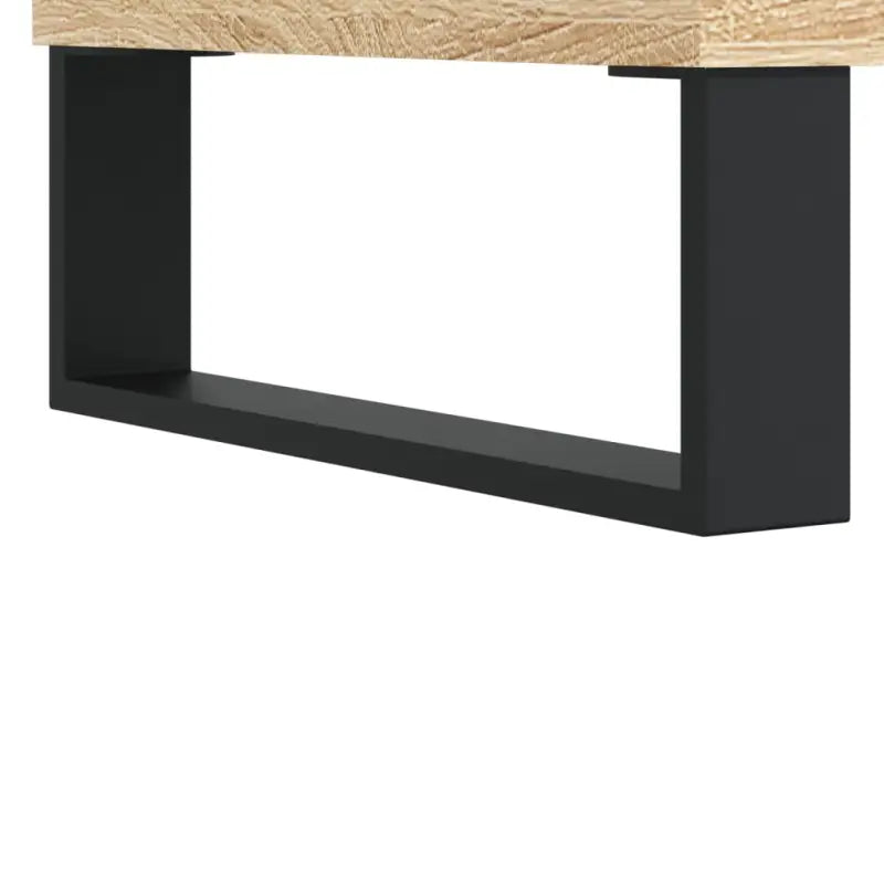 Sonoma eiken dressoir met metalen poten en bewerkt hout - Dressoirs & buffetkasten