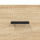 Sonoma Eiken Dressoir met metalen poten en bewerkt hout - Dressoirs & buffetkasten