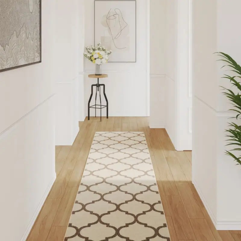 Sorona Dupont vloerkleed voor binnen en buiten met moderne uitstraling - Arabisch / 80 x 300 cm - Vloerkleden