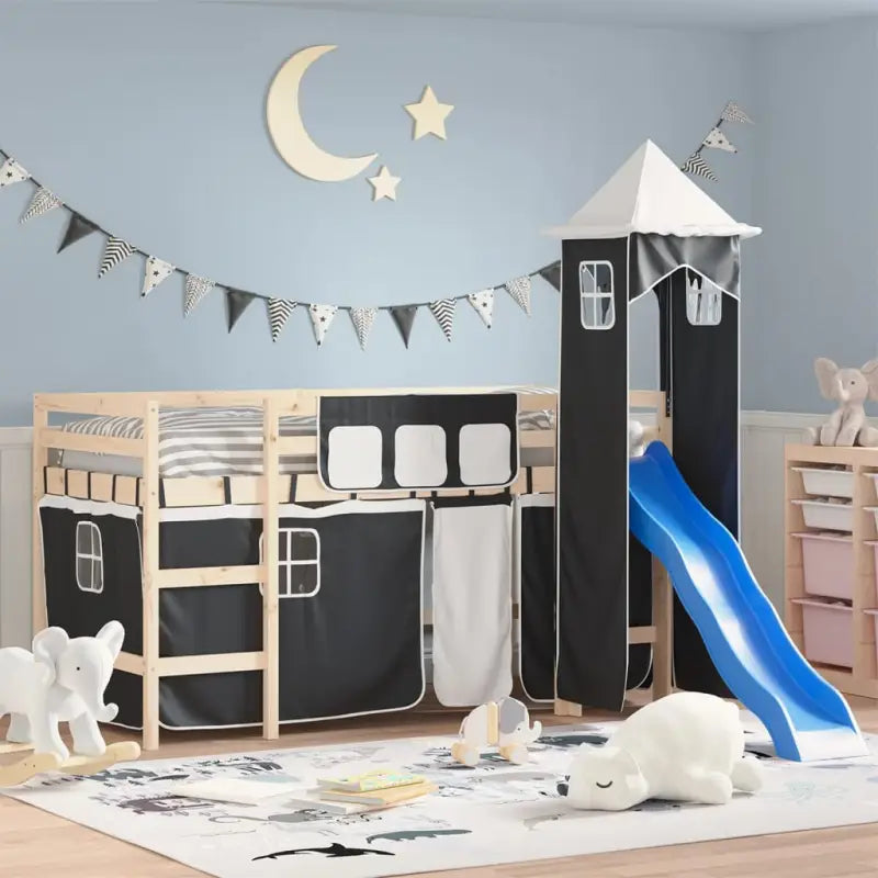 Speel- en decoratie accessoires voor hoogslapers - Zwart - Accessoires voor bedden