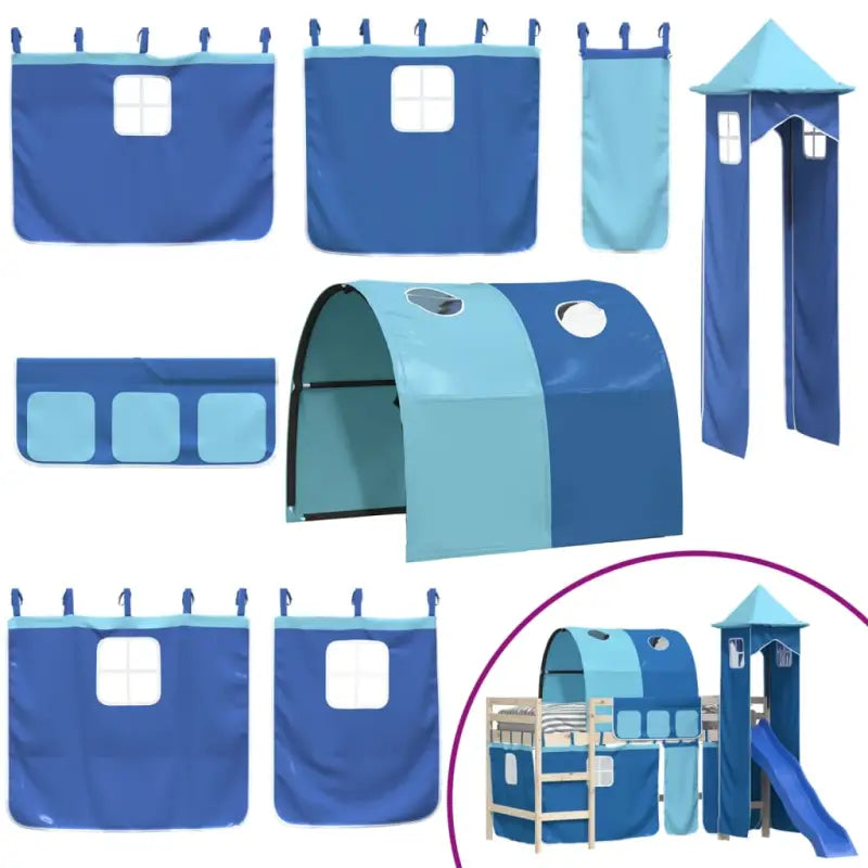 Speelbaar beddengoed accessoires voor een leuke kinderkamer - Blauw - Accessoires voor bedden