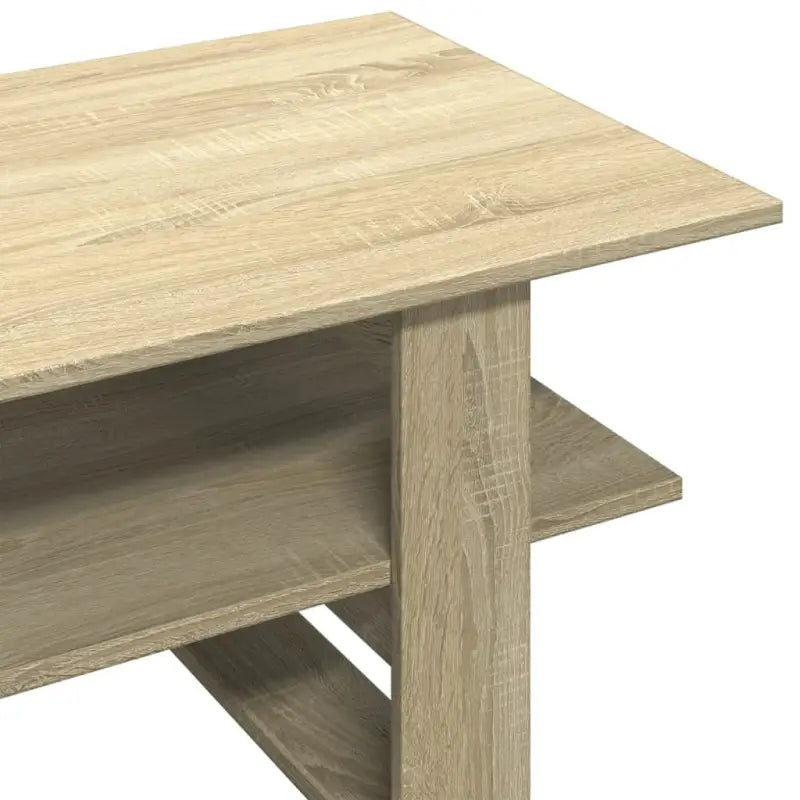 Stabiele salontafel met uniek ontwerp en bewerkt hout - Salontafels