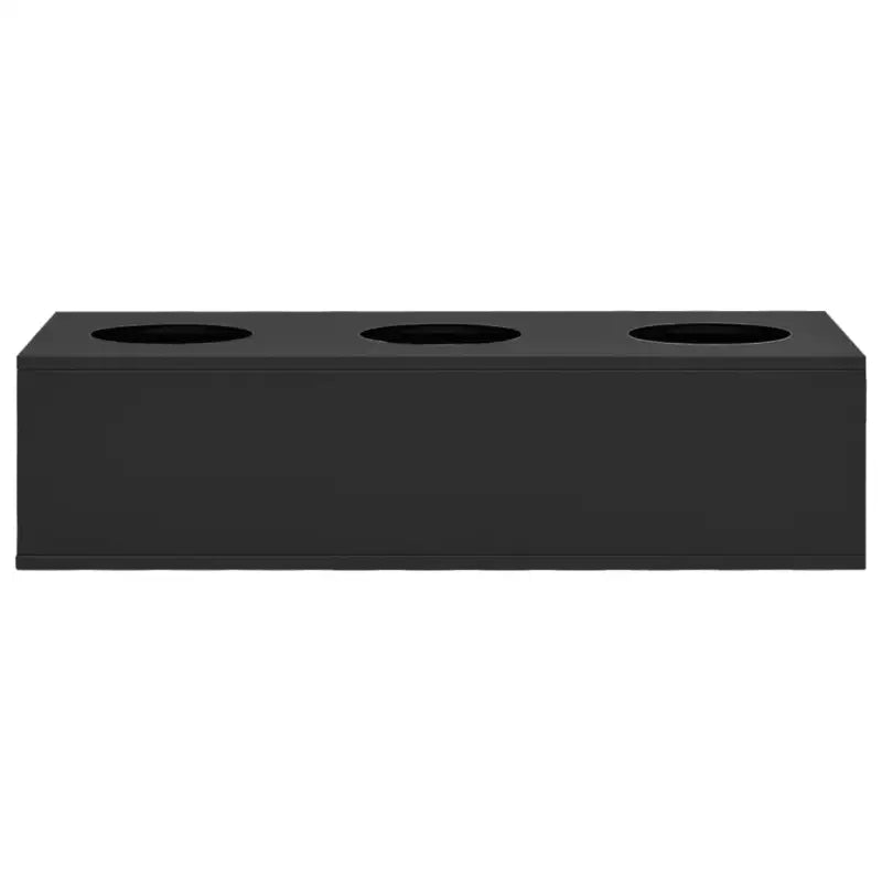 Stalen Bloempot voor op kantoor met duurzame en gemakkelijke reiniging - Antraciet / 1 - Bloempotten & plantenbakken