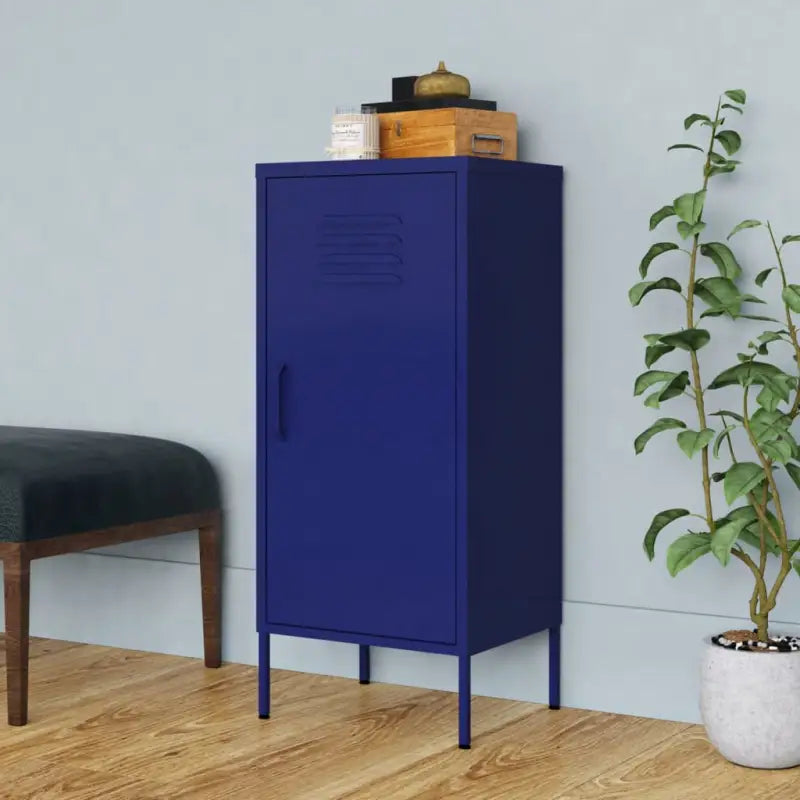 Stalen opbergrek met verstelbare schappen voor een opgeruimd huis - Marineblauw / 1 - Opbergkasten & lockerkasten