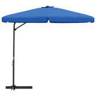 Stalen paal parasol voor bescherming tegen zware regenval en uv-straling - Parasols en zonneschermen