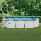 Stevig PVC zwembaden voor langdurig plezier in de tuin - 610 x 360 x 120 cm / Zwembad + ladder - Zwembaden