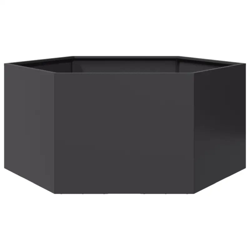 Stevige weerbestendige plantenbak voor andere buitenruimte - Staal/Zwart / 104 x 90 x 45 cm / 1 - Bloempotten &