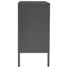 Stijlvolle dressoir met gehard glas en verstelbare schappen - Dressoirs & buffetkasten