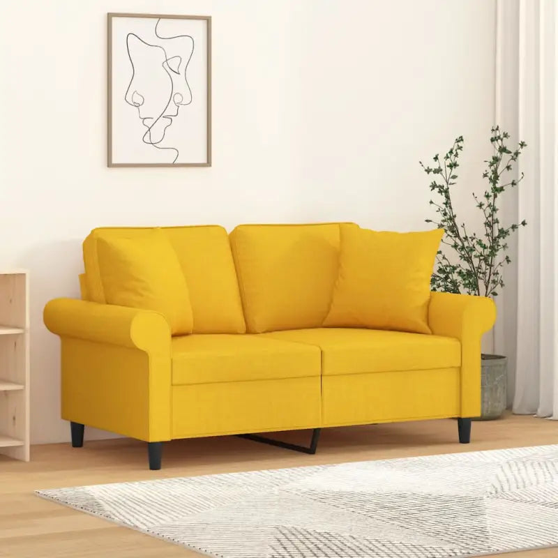 Stijlvolle en comfortabele sierkussens voor in huis - Lichtgeel / 1 - Sierkussens