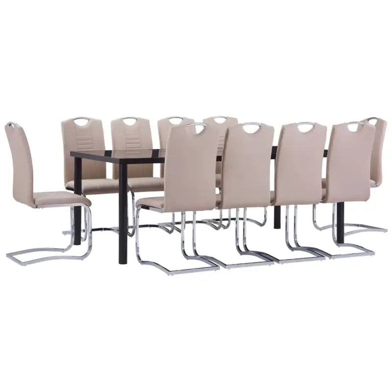Stijlvolle en moderne eetset voor iedere ruimte - Cappuccino / 11 - Eetkamersets