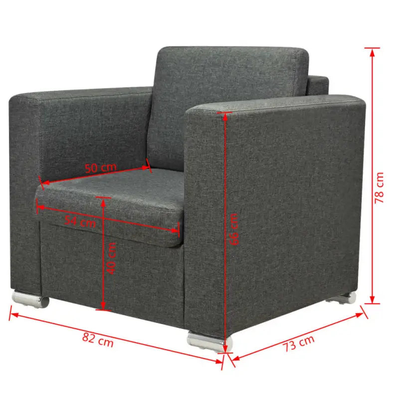 Stijlvolle fauteuil met houten frame en verchroomde poten voor elk interieur - Fauteuils & Relaxfauteuils