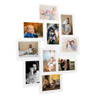Stijlvolle fotolijst voor je mooiste herinneringen - Wit / 10 x (10 x 15 cm) / 1 - Fotolijstjes