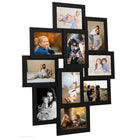 Stijlvolle fotolijst voor je mooiste herinneringen - Zwart / 10 x (10 x 15 cm) / 1 - Fotolijstjes