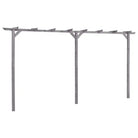 Stijlvolle houten pergola van geïmpregneerd grenenhout voor tuin en terras - 400 x 40 x 205 cm / 1 - Tuinbogen latwerk