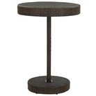 Stijlvolle poly rattan tuintafel met stevig stalen onderstel - Tuintafels