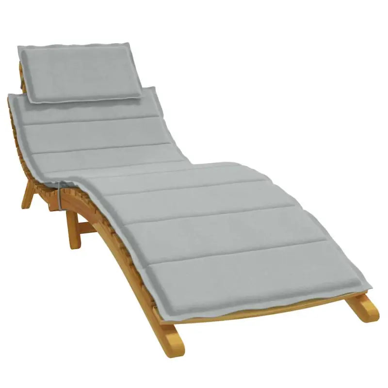 Stoelkussen voor frisse uitstraling en oorspronkelijke vorm 186x58x4 cm - lichtgrijs mix / 1 - Stoelkussens