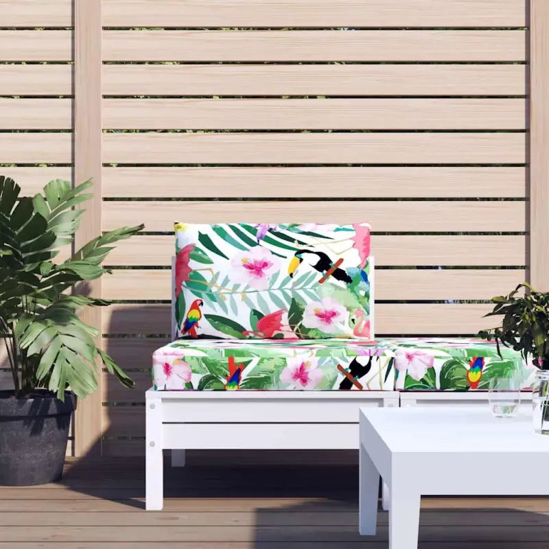 Stoelkussens in oxford stof voor een frisse uitstraling van je buitenruimte - Multikleur / 1 / Middenbank - Stoelkussens