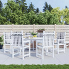 Stoelkussens in oxford stof voor een frisse uitstraling en oorspronkelijke vorm - Grijs ruitpatroon / 100 x 50 x 3 cm