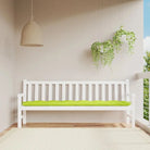 Stoelkussens met frisse uitstraling en duurzame oxford stof - Heldergroen / 200 x 50 x 7 cm / 1 - Stoelkussens