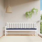 Stoelkussens met frisse uitstraling en duurzame oxford stof - Marineblauw / 200 x 50 x 7 cm / 1 - Stoelkussens