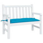 Stoelkussens met frisse uitstraling en duurzame oxford stof - lichtblauw / 100 x 50 x 7 cm / 1 - Stoelkussens