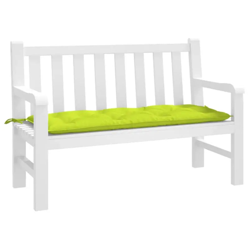 Stoelkussens met frisse uitstraling en duurzame oxford stof - Heldergroen / 120 x 50 x 7 cm / 1 - Stoelkussens