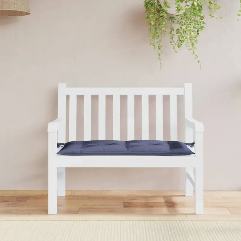 Stoelkussens met frisse uitstraling en duurzame oxford stof - Marineblauw / 110 x 50 x 7cm / 1 - Stoelkussens